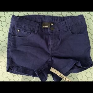 Hurley - Girls- navy blue shorts